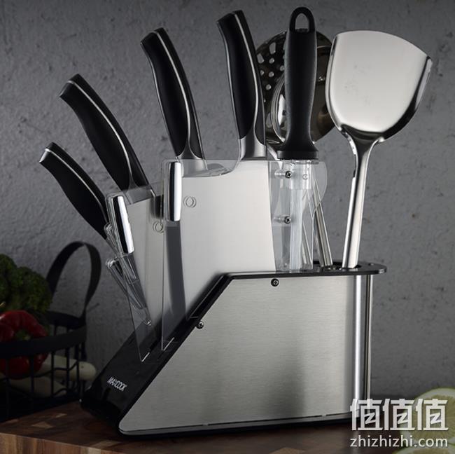 Maxcook 美厨 11件 不锈钢刀具套装 Plus会员89元 值值值-买手聚集的地方
