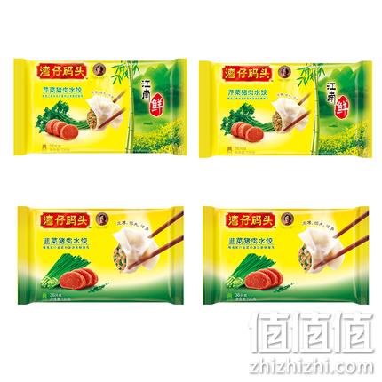 10点：湾仔码头 速冻猪肉水饺 36只x4袋 2880g 前500件76.5元 值值值-买手聚集的地方