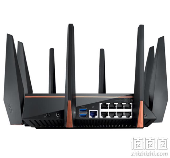 ASUS 华硕 GT-AC5300 电竞路由器（4×4 MU-MIMO、8LAN） 1788元包邮（之前推荐1866元） 值值值-买手聚集的地方