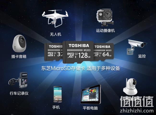 TOSHIBA东芝  64G UHS-I Class10 TF 存储卡 54.9元 值值值-买手聚集的地方