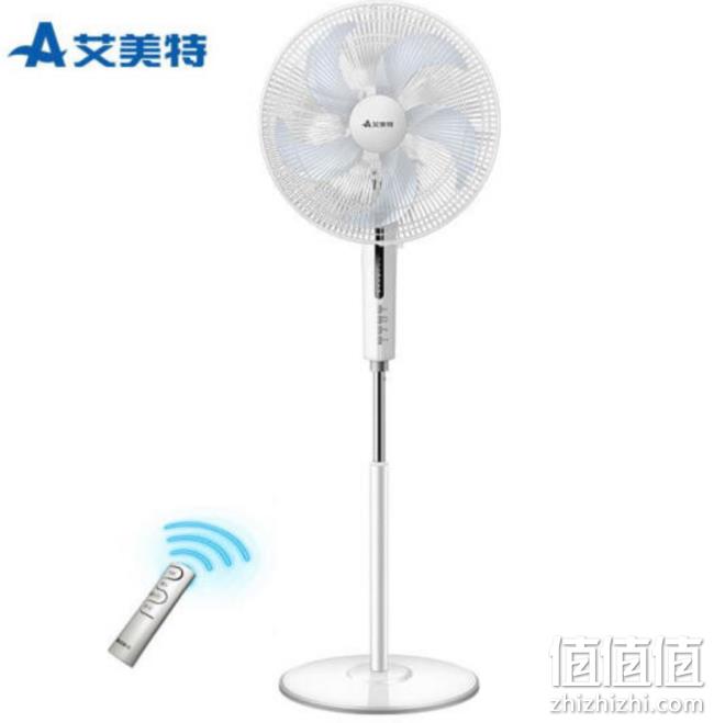 AIRMATE 艾美特 FS4092R-WB 遥控五叶落地扇 189元包邮 值值值-买手聚集的地方