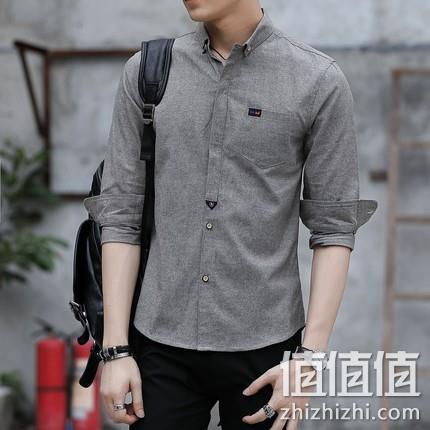 修身免烫，杰维欧 男士商务休闲衬衫 86元包邮 值值值-买手聚集的地方