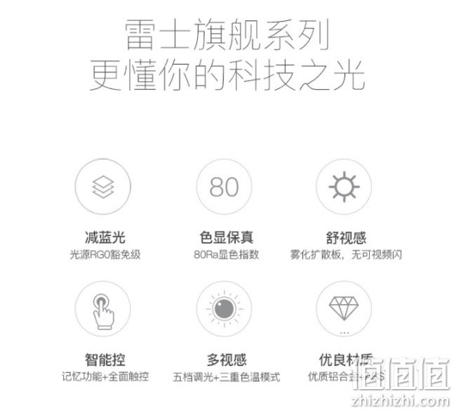 神价格：雷士 新概念环视 台灯 74.5元 值值值-买手聚集的地方