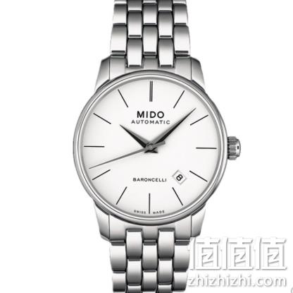Mido 美度 贝伦赛丽系列 男士 机械腕表M8600.4.76.1 黑卡会员3119元（专柜6000元） 值值值-买手聚集的地方