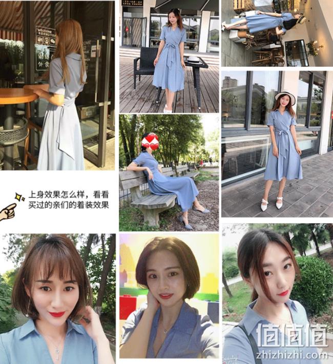 高圆圆同款、同面料！茉卡娅 雪纺连衣裙 券后59.9元包邮（原版售价1224元） 值值值-买手聚集的地方