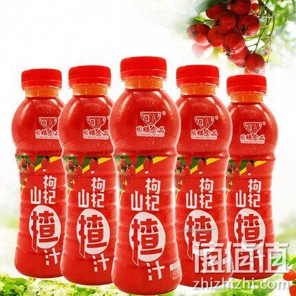 范冰冰代言，同福 枸杞山楂汁饮料400mlx6瓶 券后14.9元包邮 值值值-买手聚集的地方