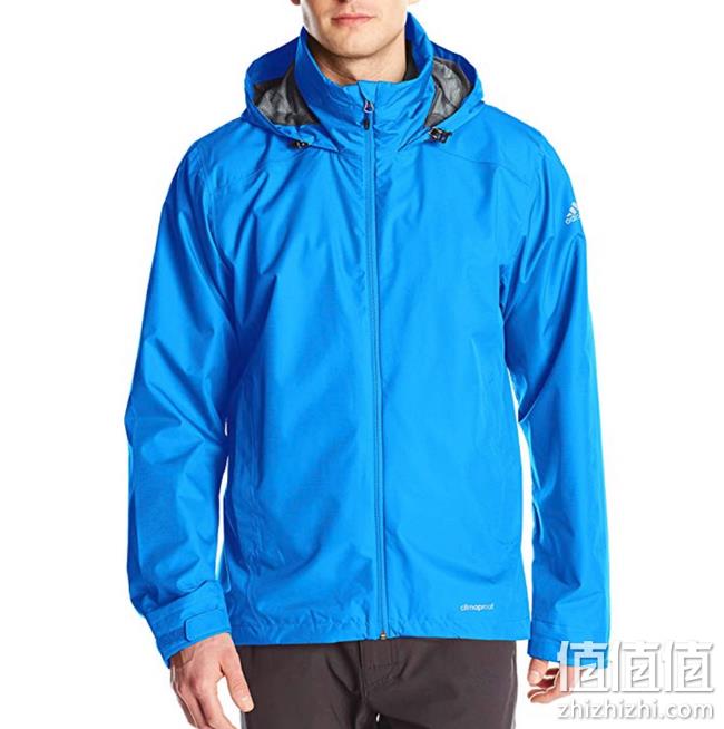 adidas 户外男式 2 层 Wandertag 纯色夹克 prime会员直邮含税到手约218元 值值值-买手聚集的地方