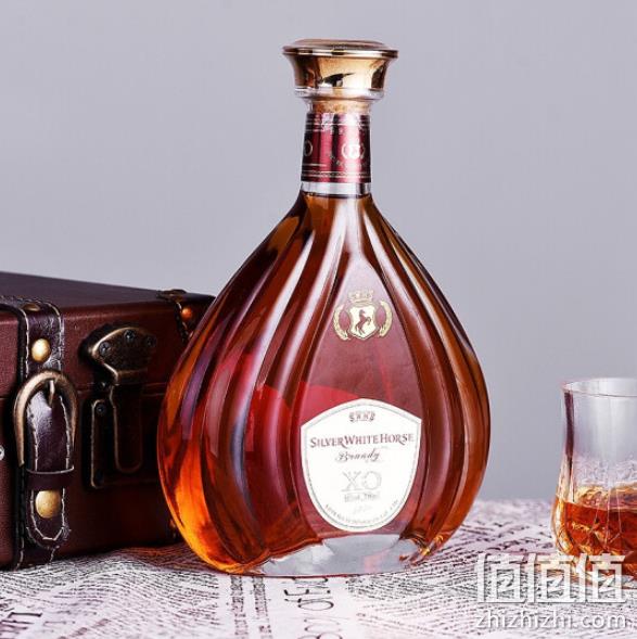法国原酒进口，雪银马 40度 XO白兰地 750ml 68元、送酒杯2只 值值值-买手聚集的地方