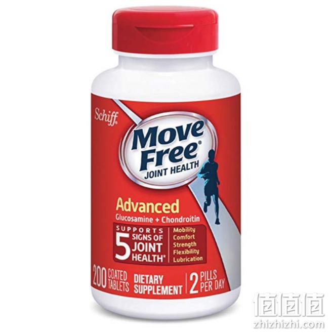 红瓶基础版，Schiff Move Free 氨糖软骨素维骨力 200粒x3件 358.46元包邮包税 值值值-买手聚集的地方
