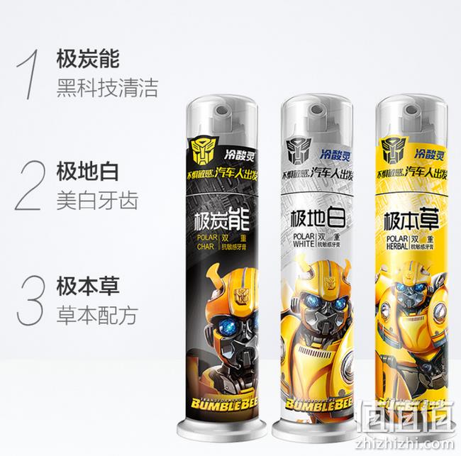 猫超发货 变形金刚限量版：冷酸灵 按压泵式牙膏 375g 券后39.8元 值值值-买手聚集的地方