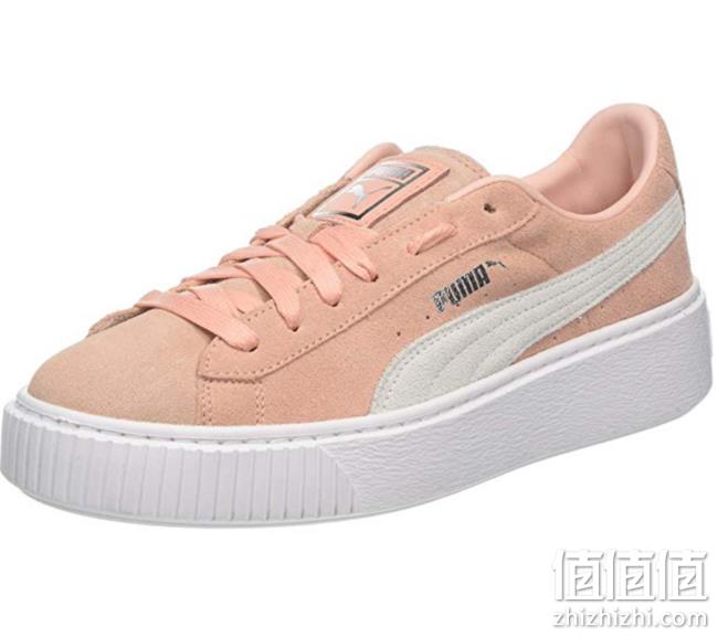 Puma 彪马 Suede Platform 女士麂皮防水台运动鞋 prime会员凑单直邮含税到手约189.5元 值值值-买手聚集的地方