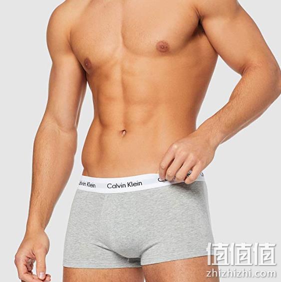L码：Calvin Klein 男士 平角内裤 3条装 Prime会员凑单164元 值值值-买手聚集的地方