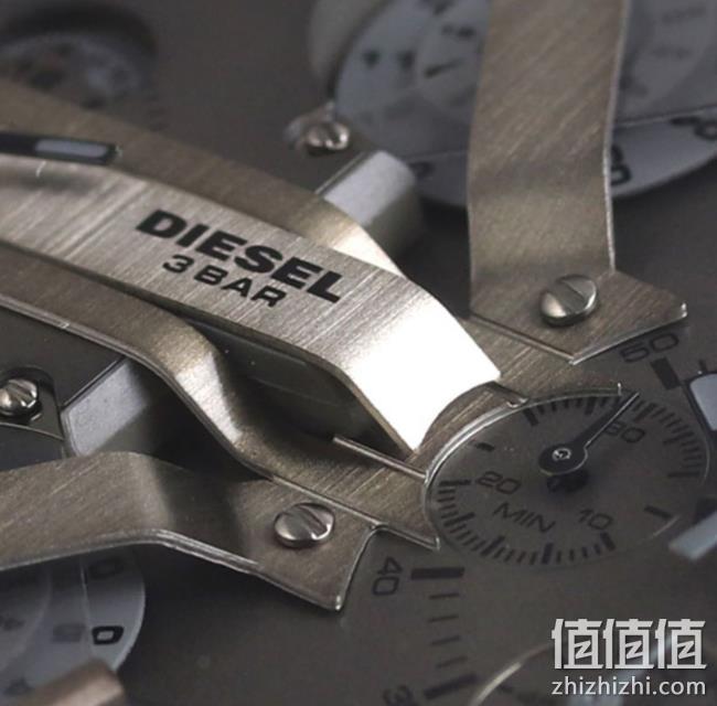 德国直邮、超酷超硬汉！Diesel迪塞 男士皮革石英手表 装甲突击 DZ7413 prime会员到手约1843元（京东3389元） 值值值-买手聚集的地方