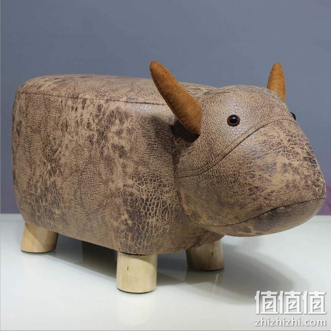 可当玩具 SCNDEWMY 卡通动物实木凳子 满减后96元包邮（需领取优惠码） 值值值-买手聚集的地方