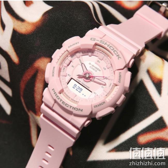 CASIO卡西欧 G-Shock S系列 Alarm 女表 75美元约¥515（原价130美元） 值值值-买手聚集的地方
