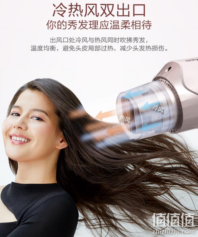冷暖双出风+负离子：Panasonic 松下 负离子电吹风 EH-WNE6B 券后219元包邮 值值值-买手聚集的地方