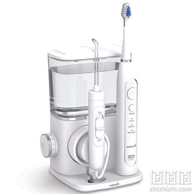 需配变压器，waterpik洁碧 CC-01 水牙线+电动牙刷全面护理套装 prime会员到手约458.05元 值值值-买手聚集的地方