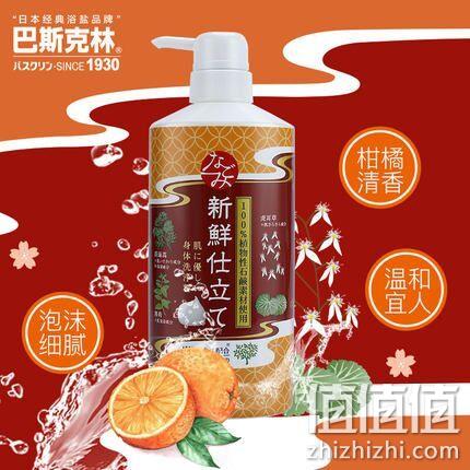 加量不加价，日本 巴斯克林 舒和草本沐浴露600ml 券后29元包邮 值值值-买手聚集的地方
