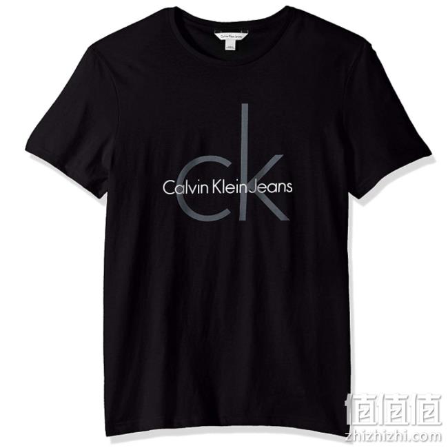 限S和M码：Calvin Klein 男士 T恤 Prime会员凑单130元 值值值-买手聚集的地方