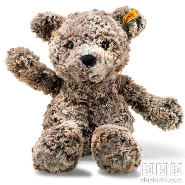 德国百年品牌，Steiff 45cm 棕色混色泰迪熊  113468 Prime会员219元 值值值-买手聚集的地方