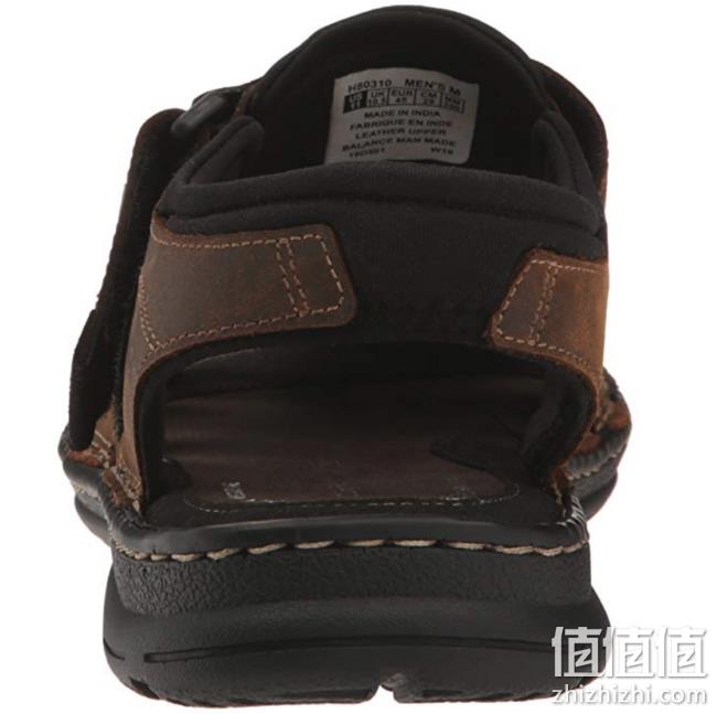 多尺码好价！PrimeDay：Rockport Darwyn Fishermen 男士凉鞋 prime会员到手约328元 值值值-买手聚集的地方