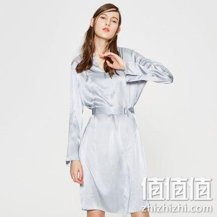 19日：Me&City 100%桑蚕丝 连衣裙 369元（专柜1199元） 值值值-买手聚集的地方