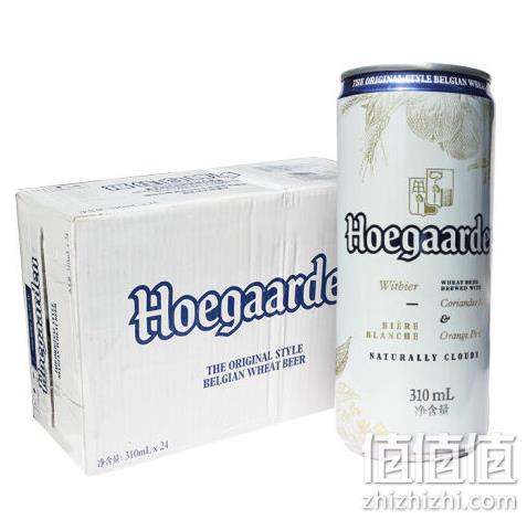 Hoegaarden福佳 比利时风味白啤酒 310mlx4听x6组x2件 252.8元（之前推荐318元） 值值值-买手聚集的地方