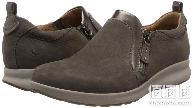 PrimeDay、亚马逊最畅销休闲女鞋：4UK码 Clarks/其乐 Un Adorn 拉链磨砂皮鞋 Prime会员免邮到手275元（天猫700元以上） 值值值-买手聚集的地方