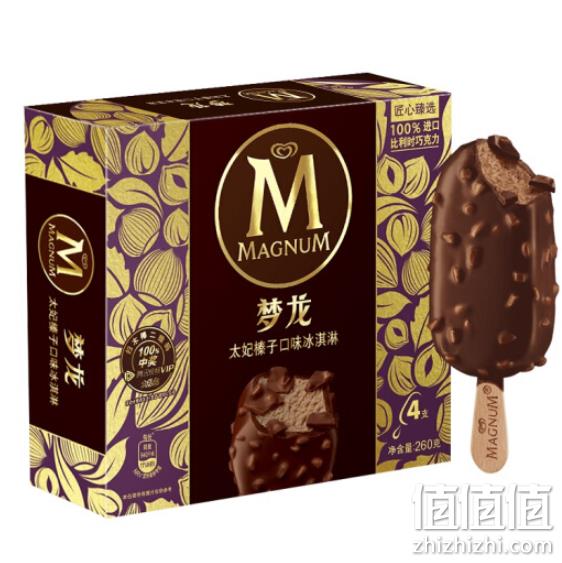 和路雪 梦龙 太妃榛子口味 冰淇淋 65gx4支x4件 Plus会员103元 值值值-买手聚集的地方