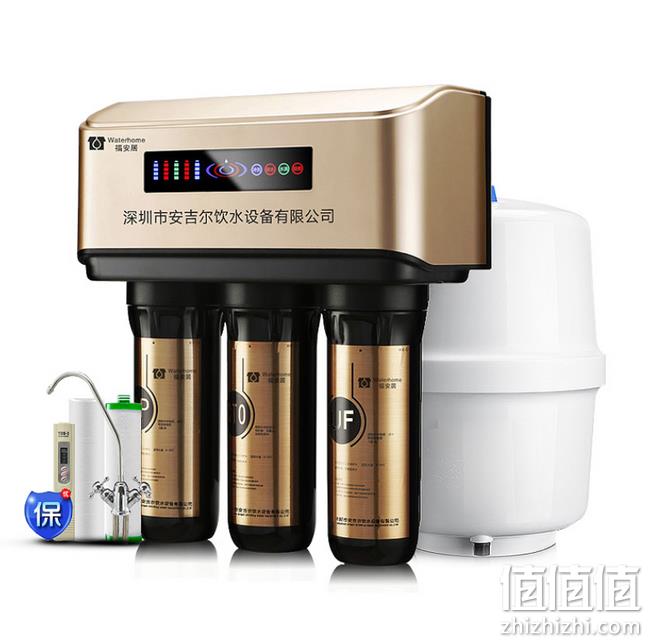 五级精滤 双出水设计：安吉尔 RO反渗透纯水净水器 券后999元包邮包安装送大礼包（长期1699元） 值值值-买手聚集的地方