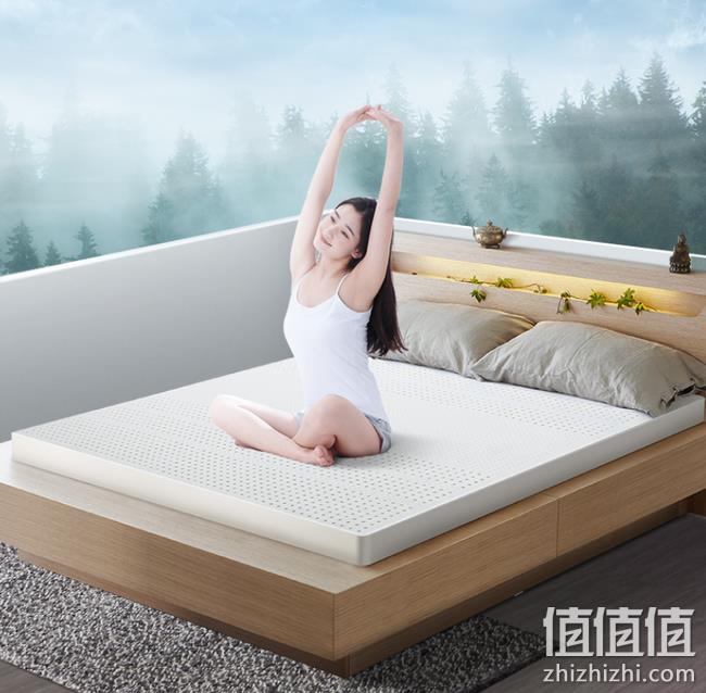 泰国原装进口，Nittaya妮泰雅 天然乳胶床垫 5cm 1.5x2m 0点 双重优惠后989元包邮 12期免息 值值值-买手聚集的地方