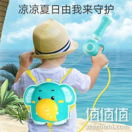 万童乐 儿童 抽拉式 背包水枪1900ml 券后24元包邮 值值值-买手聚集的地方