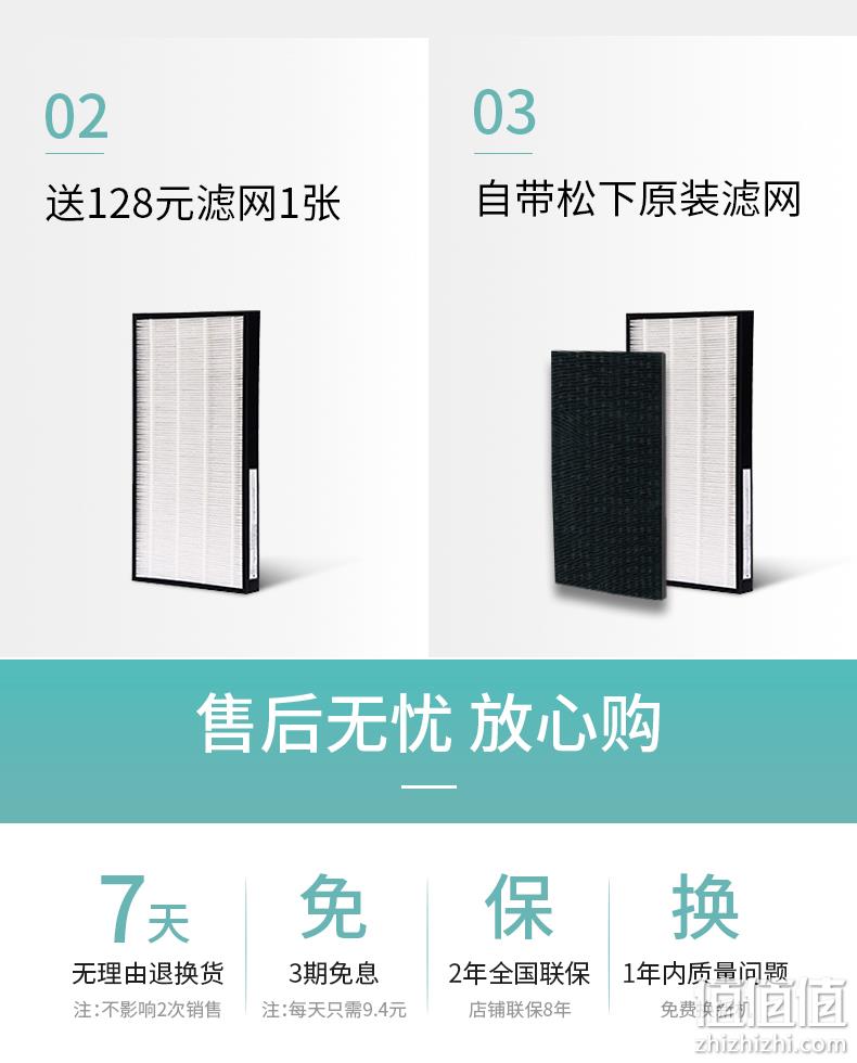 历史新低！日本滤材，松下空气净化器  F-PDF35C-NG 劵后799元包邮（之前推荐799元） 值值值-买手聚集的地方