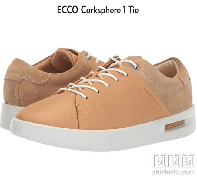 ECCO爱步 Corksphere 1 Tie 女款休闲鞋 56美元约¥385（原价160美元） 值值值-买手聚集的地方