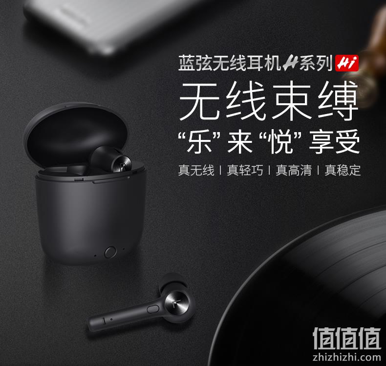 真无线、带入耳检测：蓝弦 Hi TWS无线蓝牙耳机 66.4元包邮 值值值-买手聚集的地方