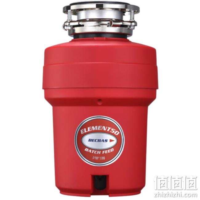 干湿垃圾一键搞定！BECBAS 贝克巴斯 Element-50 BF 垃圾处理器 1799元包邮包安装 值值值-买手聚集的地方