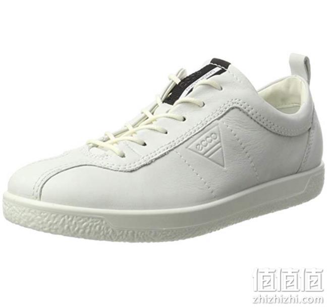 ECCO 爱步 Soft 1 女款真皮运动鞋 prime会员直邮含税到手约432.66元（专柜1000+） 值值值-买手聚集的地方