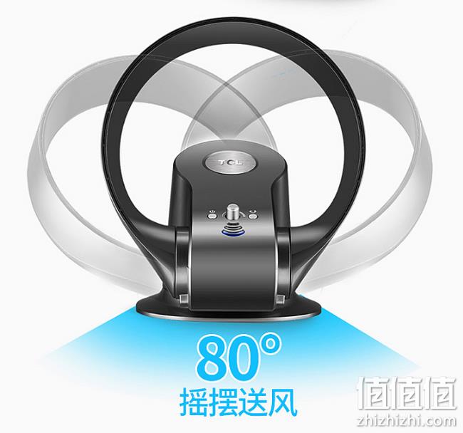 台壁两用+遥控+8h定时:TCL 无叶空气循环扇 券后269元包邮(长期329元) 值值值-买手聚集的地方