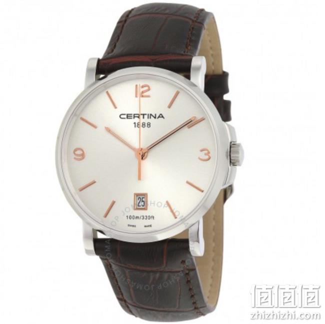 CERTINA 雪铁纳 都市元素系列 C017.410.16.037.01 男士石英表 130美元约¥894（京东1940元） 值值值-买手聚集的地方