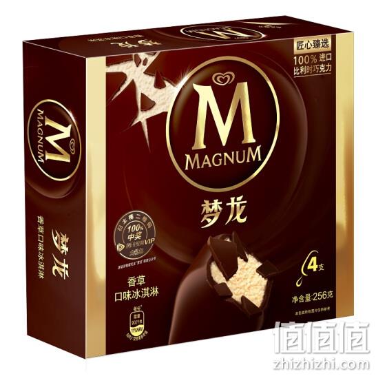 64gx4支x4件 和路雪 梦龙 香草口味 冰淇淋家庭装 3重优惠后82元 值值值-买手聚集的地方