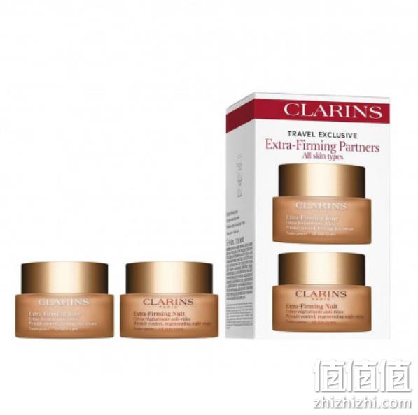 孕妇可用！CLARINS 娇韵诗 焕颜弹力系列套装 日霜50ml+晚霜50ml 96.76英镑约¥827（天猫750元/日霜） 值值值-买手聚集的地方