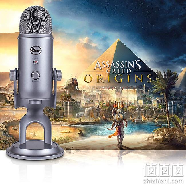 比二手都便宜！Blue Yeti USB电容 麦克风 Prime直邮到手798元送刺客信条数字版 值值值-买手聚集的地方