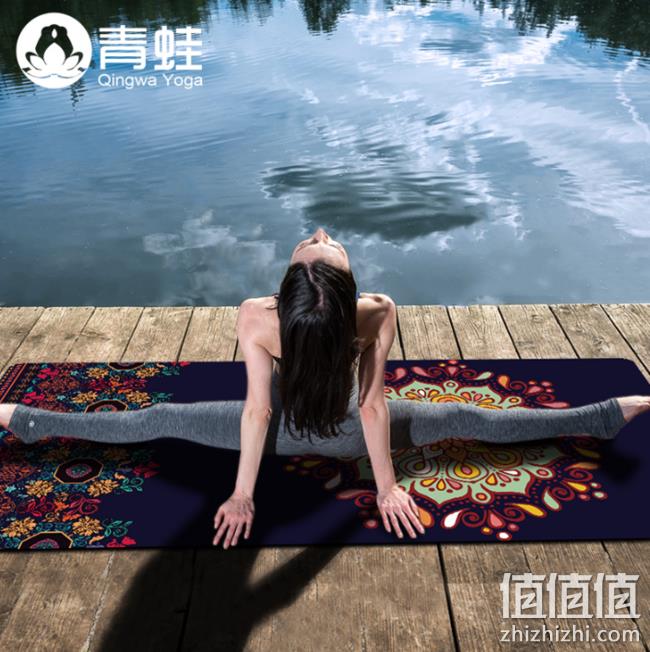 SGS认证，青蛙 TPE材质 8mm 瑜伽垫183x80cm 券后68元包邮（吊牌价366元） 值值值-买手聚集的地方