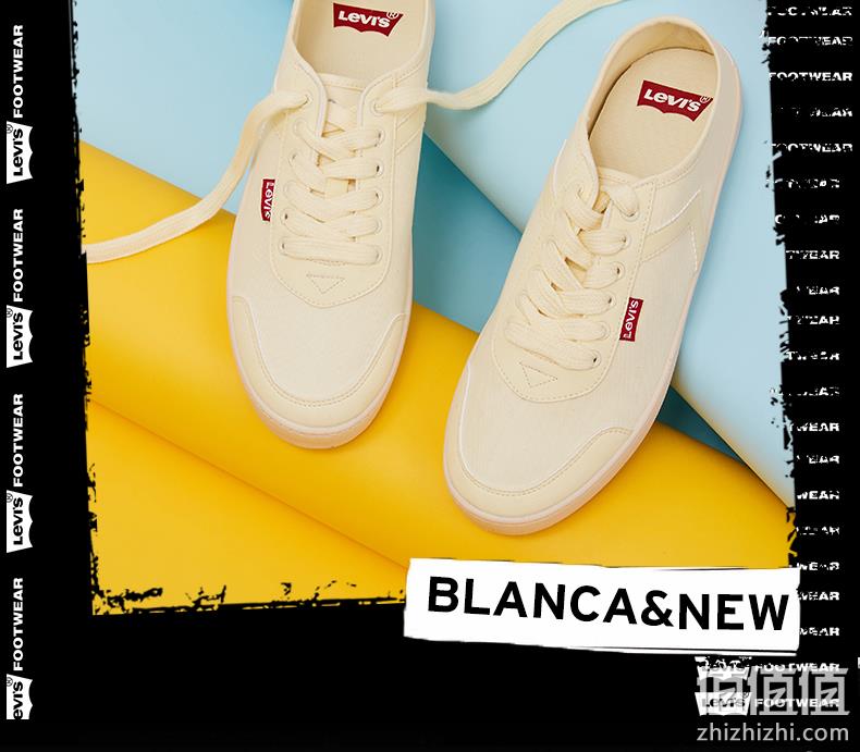 19年商场同款，Levi's 李维斯 229809191972 女士帆布鞋 128元包邮（吊牌价299元） 值值值-买手聚集的地方