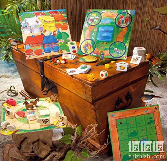 2-6人可玩，德国 HABA 十合一桌游套组 直邮含税到手约227.74元（无需prime会员） 值值值-买手聚集的地方