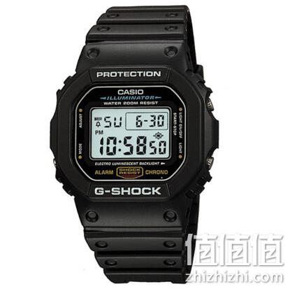 G-Shock系列，Casio 卡西欧 男士 DW5600E-1V经典电子手表 302元包邮包税（之前推荐349元） 值值值-买手聚集的地方