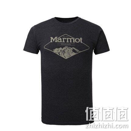 旗舰店清仓，Marmot 土拨鼠 男士 T恤 券后89元包邮（吊牌价359元） 值值值-买手聚集的地方
