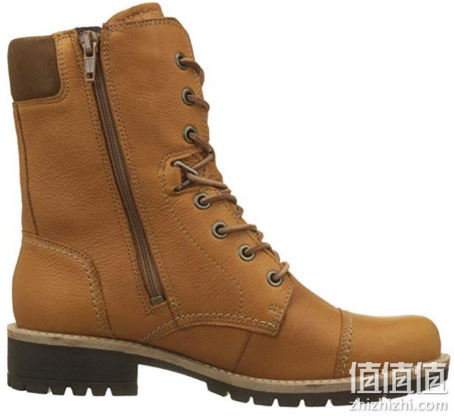 ECCO 女士 Elaine 牛仔靴 Brown (Amber/Bison 59984)  prime到手约648.94元 值值值-买手聚集的地方