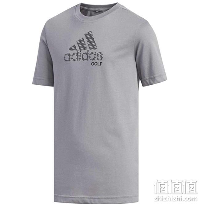 Adidas阿迪达斯 男士高尔夫短袖T恤 prime会员凑单到手约57.6元 值值值-买手聚集的地方
