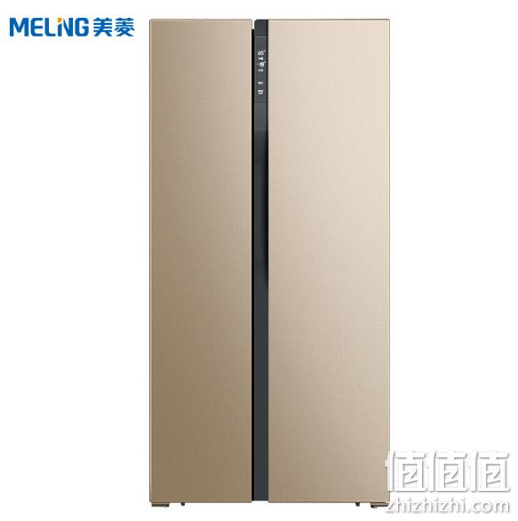 历史低价、12期免息：Meiling 美菱 BCD-455WPCX 455L双变频对开门冰箱 2299元包邮 值值值-买手聚集的地方
